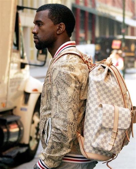 kanye Louis Vuitton backpack